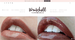 Desktop Screenshot of bombshellcosmetics.com